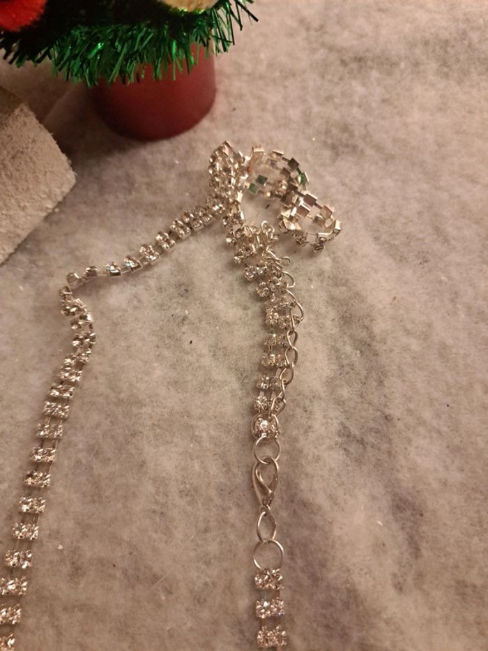 Magnifique collier strass - photo numéro 6
