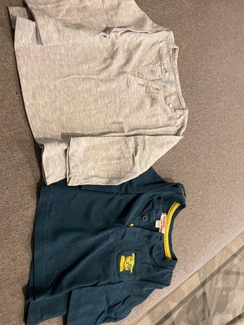 Lot tee shirt manche longue