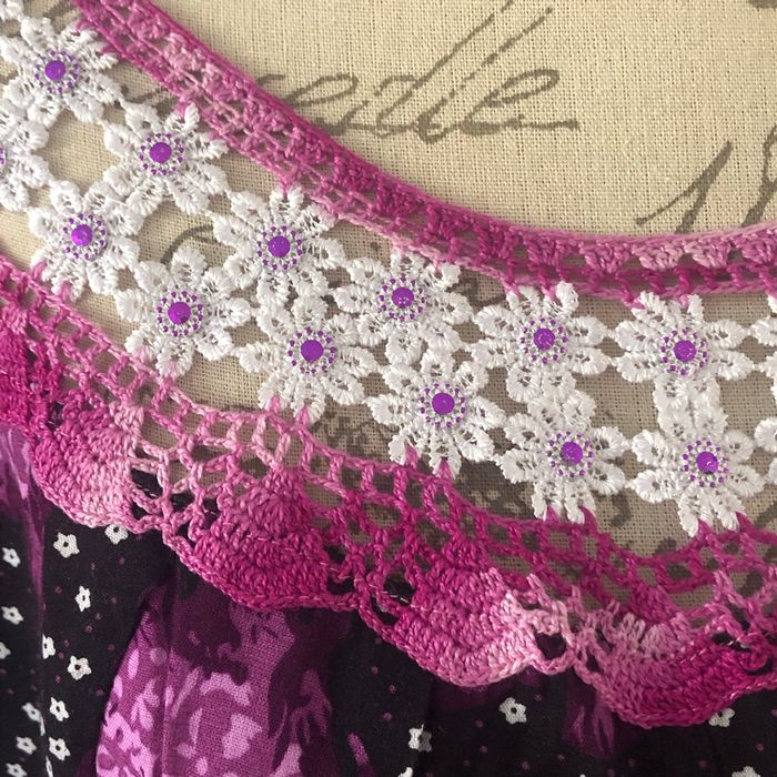 Djellaba noire et violette - photo numéro 4