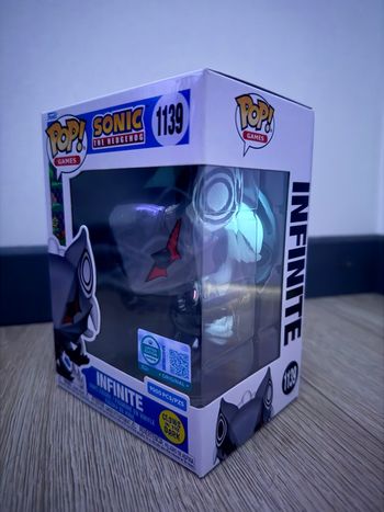 Funko Pop GLOW Infinite Sonic #1139 – Limitée 9500 ex – Neuve Mint