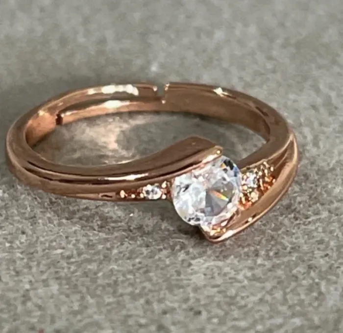 Bague ajustable acier inoxydable - photo numéro 2