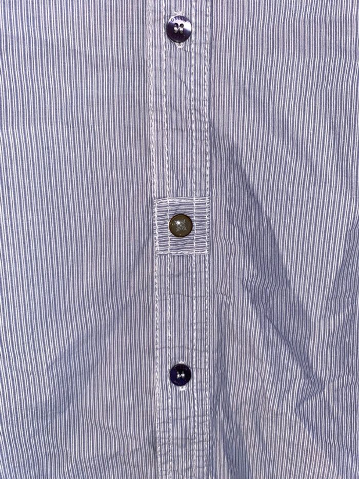 Chemise à manches courtes rayée - photo numéro 5