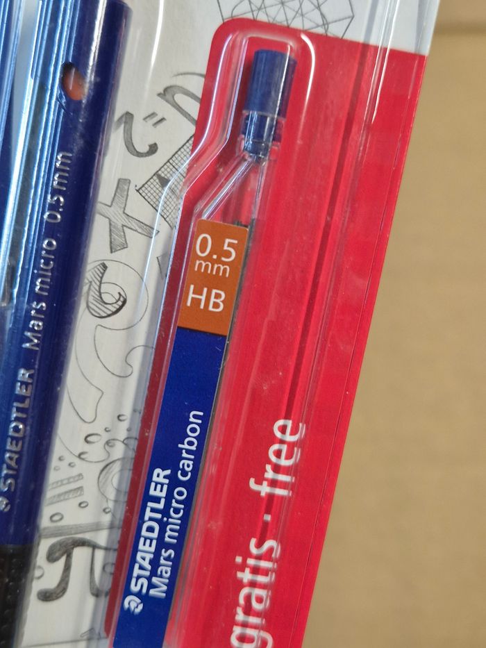 Porte-mine Critérium Staedtler Mars Micro 0 5 mm HB - photo numéro 3