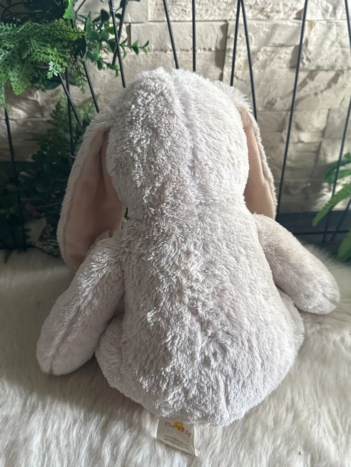 Doudou Peluche lapin 30 cm - photo numéro 3