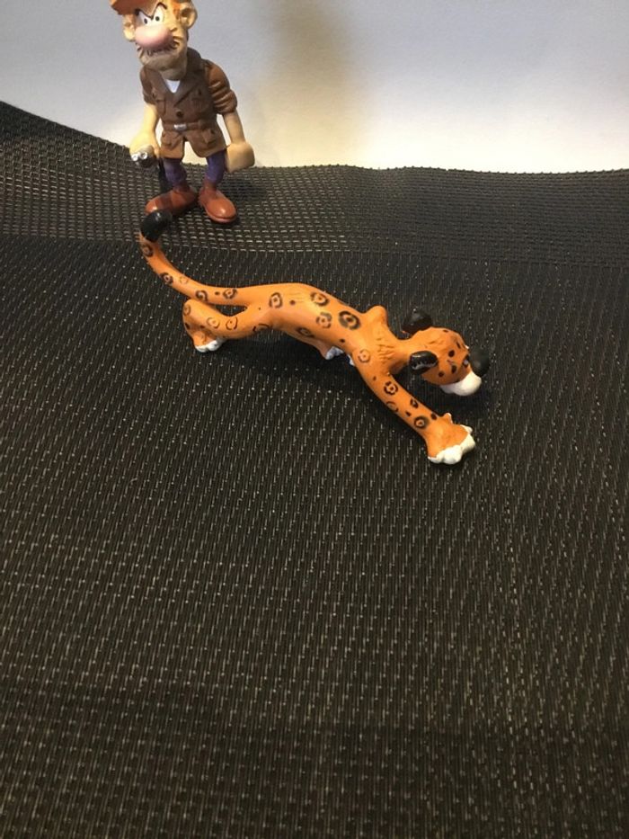 Marsupilami lot 2 figurines Bring M’Backalive et jaguar PVC Plastoy - photo numéro 3