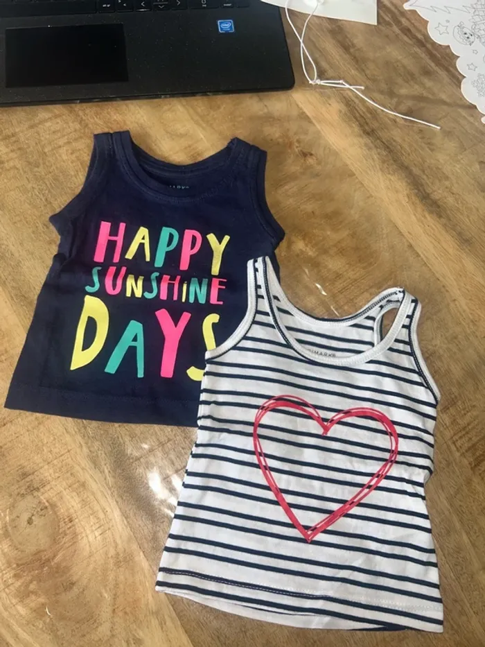 Débardeurs bébé fille