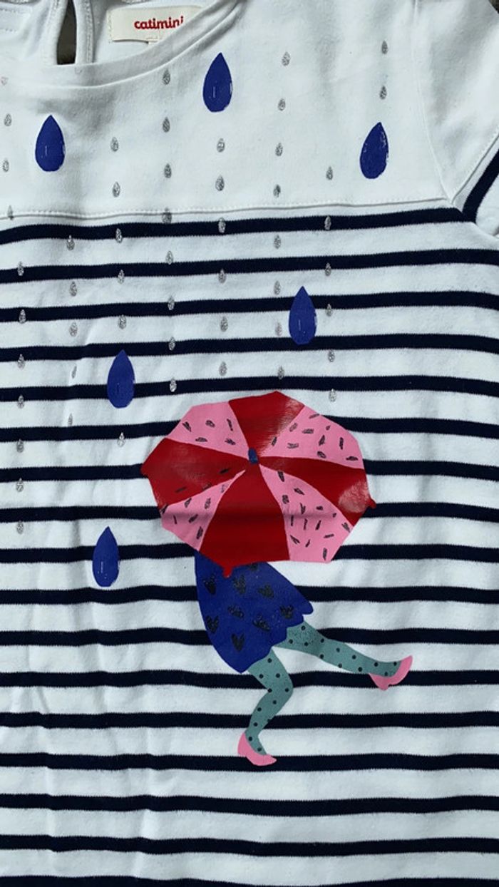 Haut blouse catimini 10 ans - photo numéro 2