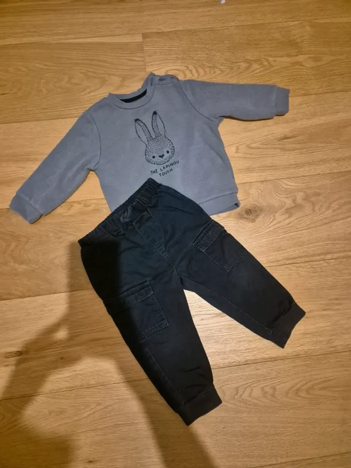 Ensemble pantalon et pull chaud