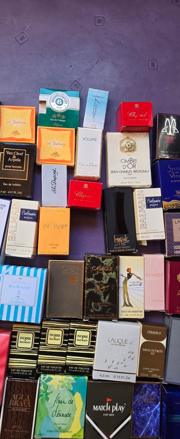 Boîtes vides miniatures de parfum 1e piece - photo numéro 7