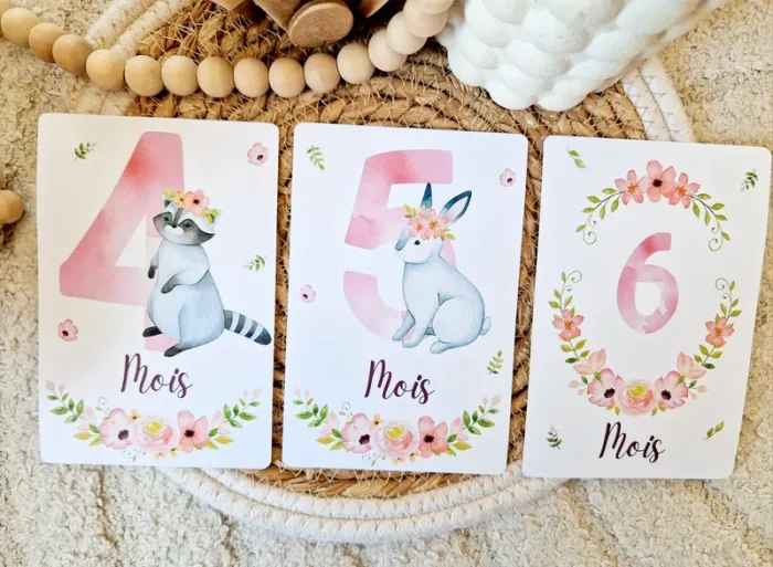 cartes étapes bébé - photo numéro 2