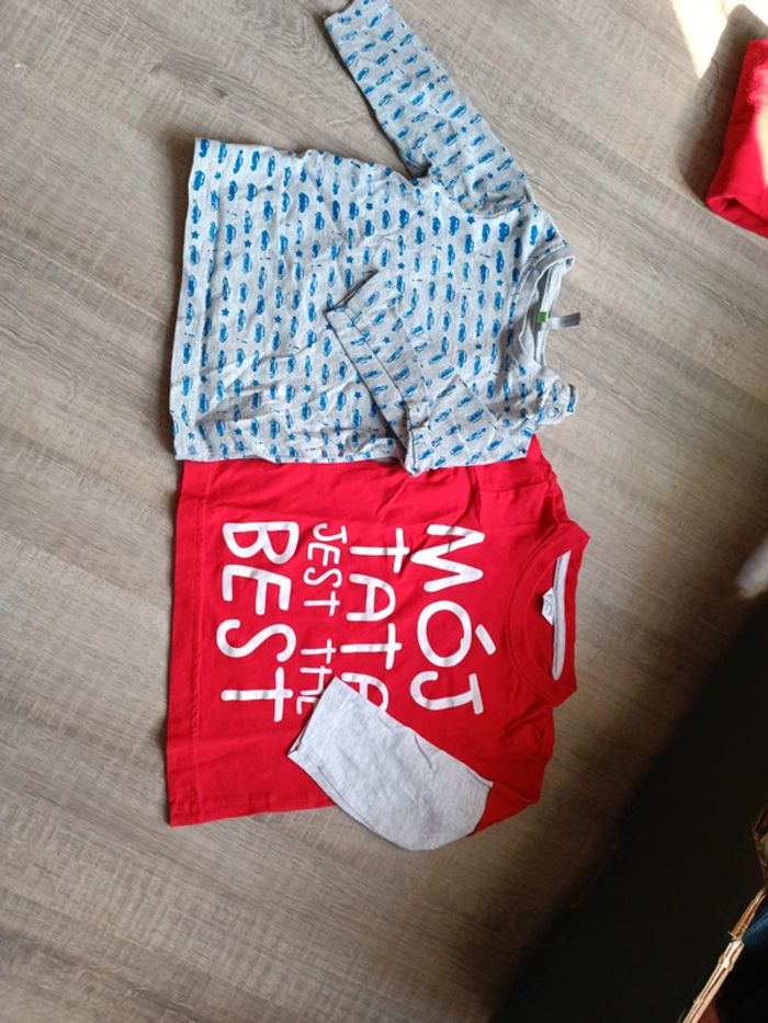 Tee-shirts manches longues 9/12 mois