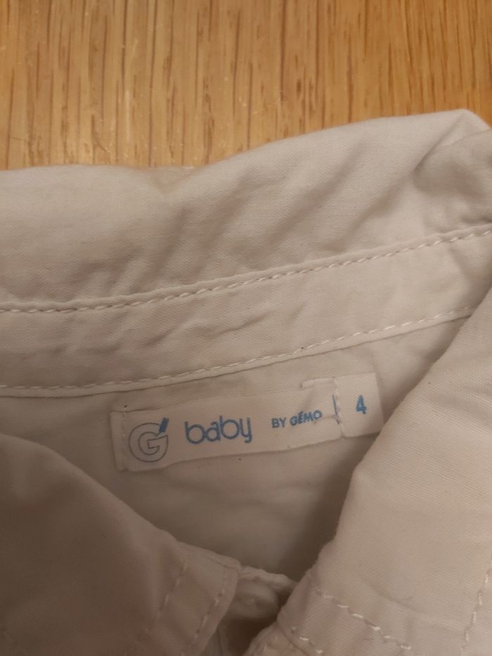 Chemise Gemo 4 ans - photo numéro 5