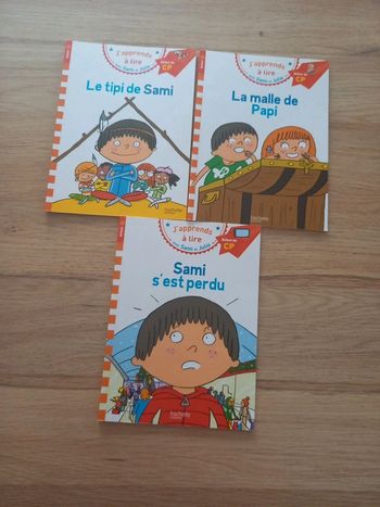 lot 3 livres Samo et Julie