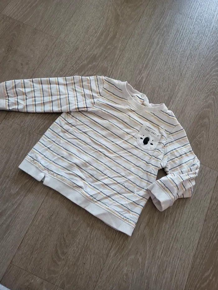 Pull fin manche longue 24 mois