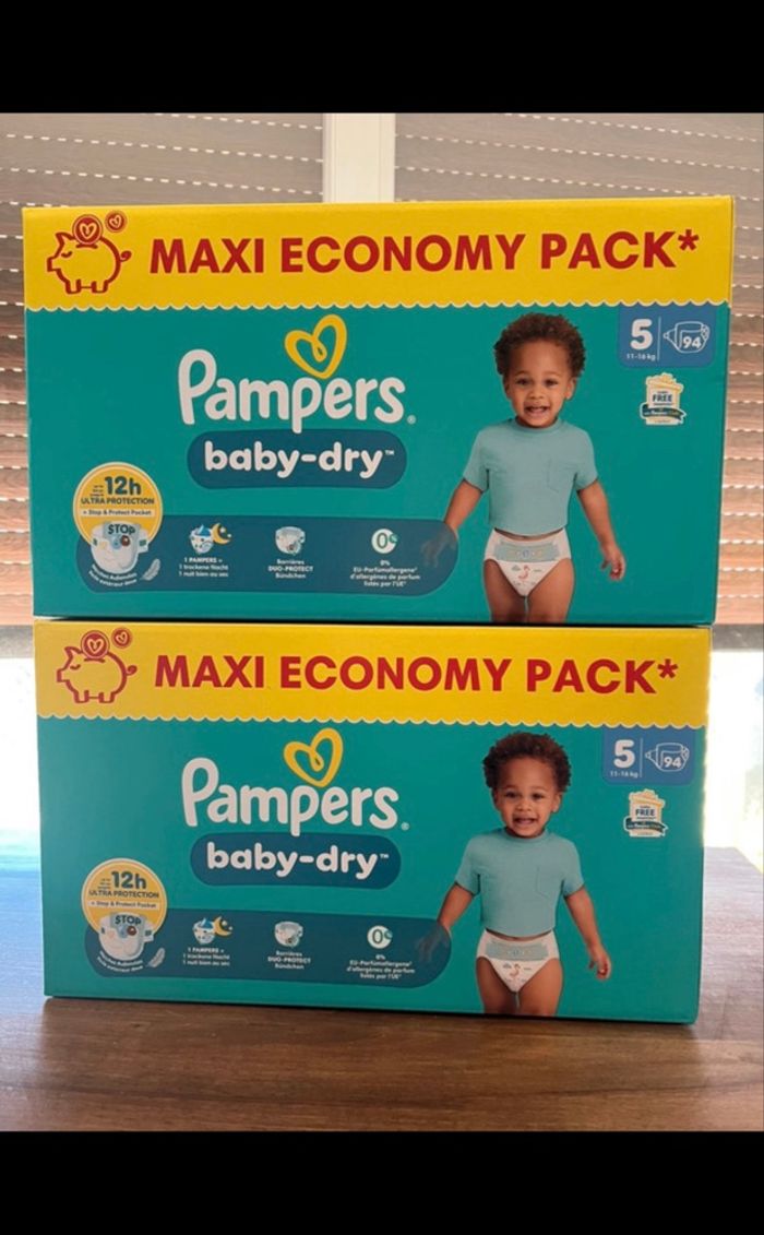 Couche Pampers T5