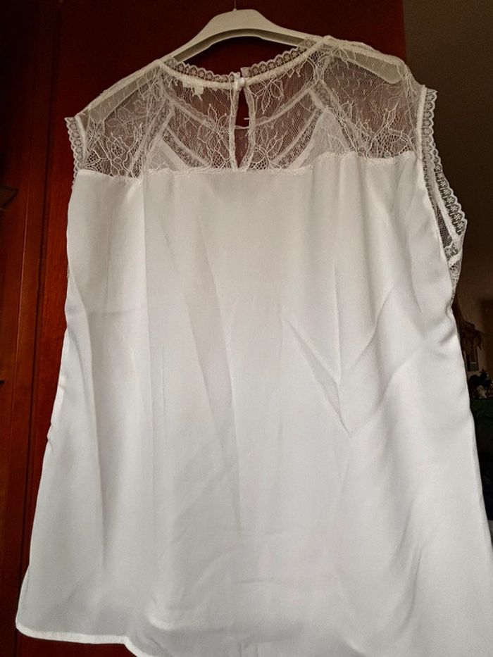Blouse blanche dentelle 40 Kilky - photo numéro 5