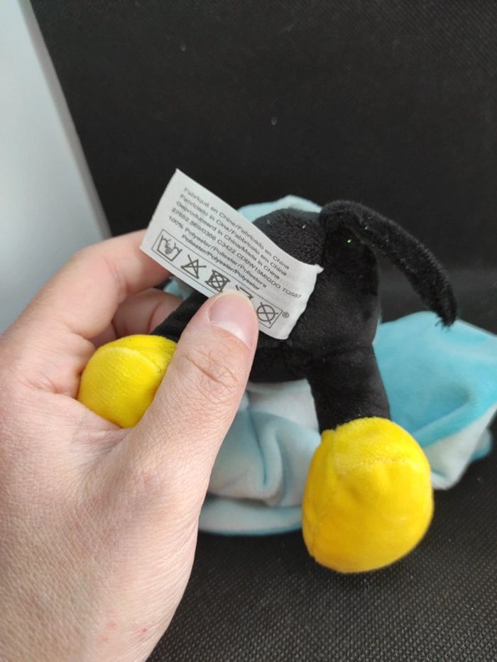 Mickey bleu blue Disney nicotoy doudou plat mouchoir  #geektradedoudou - photo numéro 8