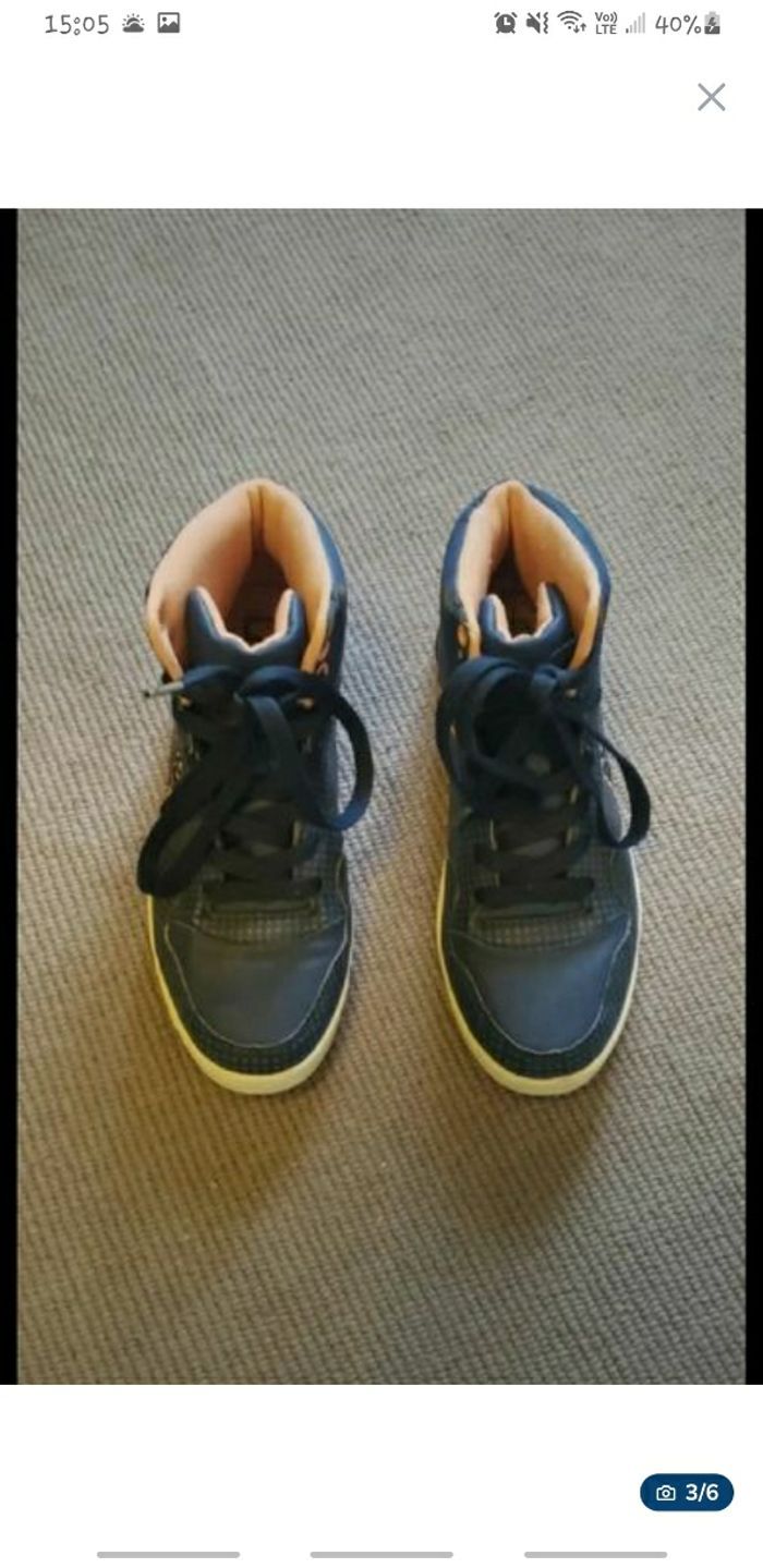 💙KAPPA baskets🧡T37💙 - photo numéro 2