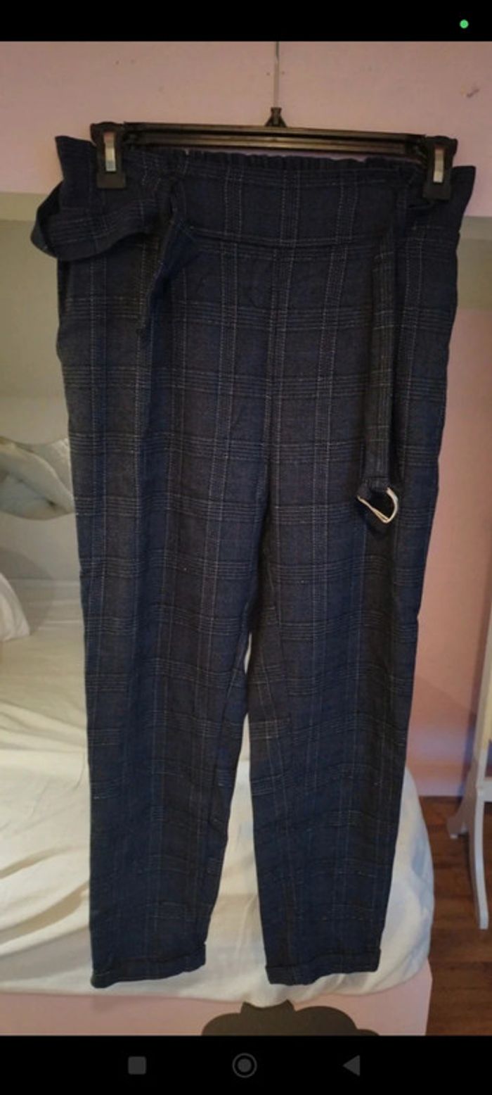 Pantalon bleu foncé