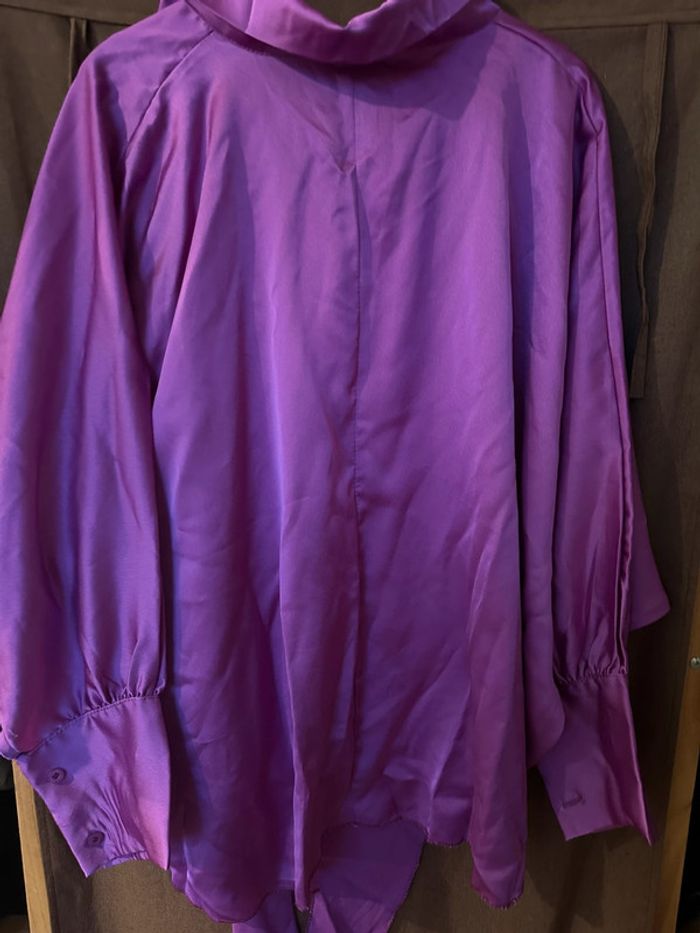 Blouse fushia taille 42/44 - photo numéro 4