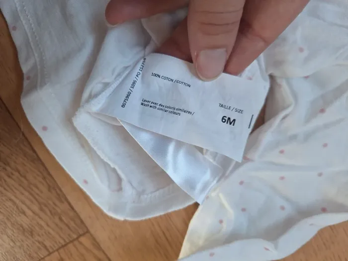 Ensemble t-shirt et jean fille en 6mois - photo numéro 9