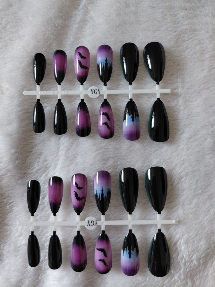 Faux ongles pour Halloween