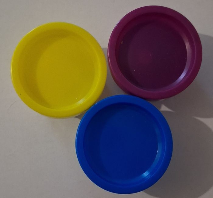 Lot de 3 pots de slime colorés - photo numéro 3