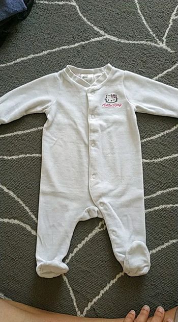 Pyjamas velours 1 mois