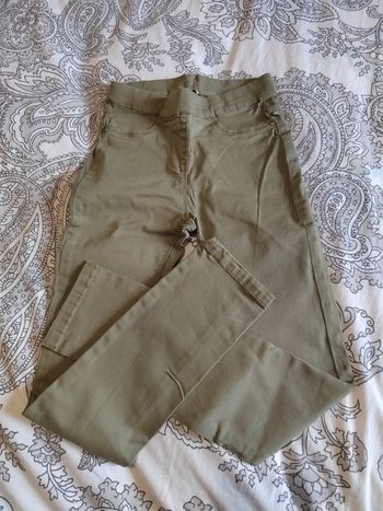 Jegging kaki 8 ans tape à l'œil