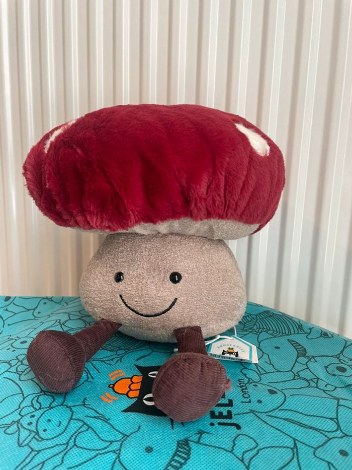 Peluche Jellycat Amuseables Champignon 🍄 - photo numéro 3