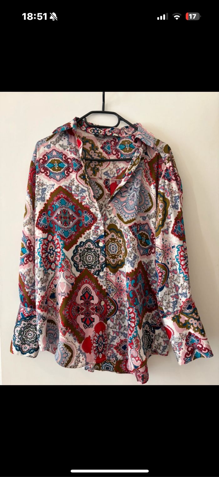 Chemise colorées ZARA - photo numéro 2