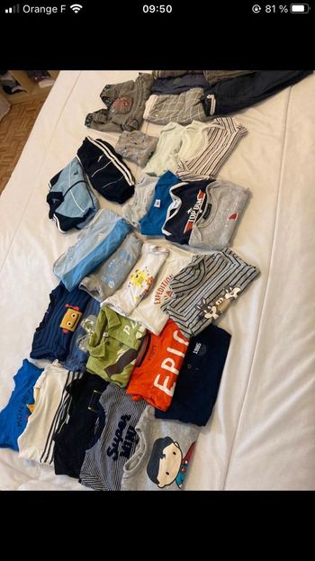 Lot vêtement garçon 6mois