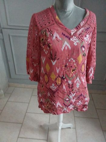 Blouse manche 3/4 blancheporte