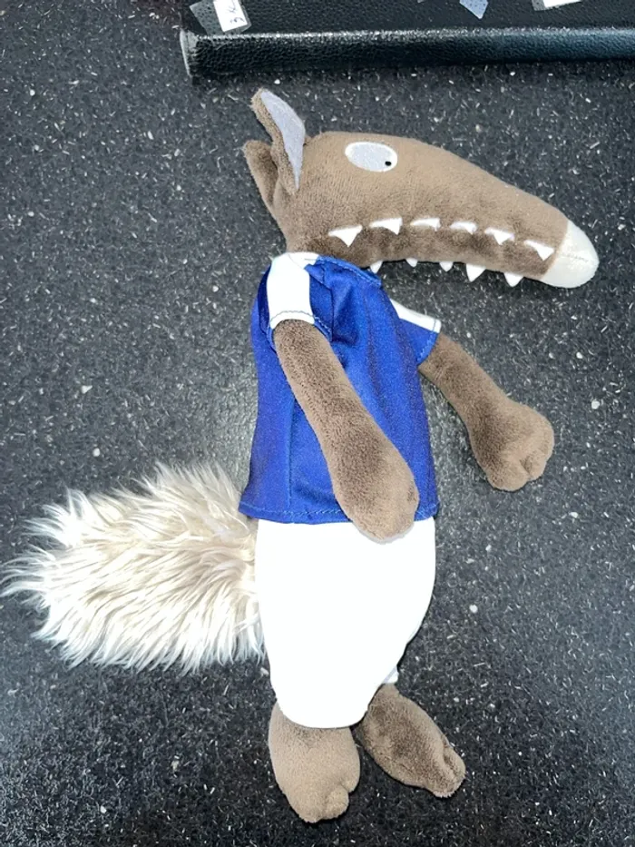 Loup Auzou peluche doudou