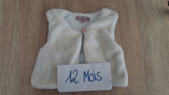 Gilet sans manche 12 mois