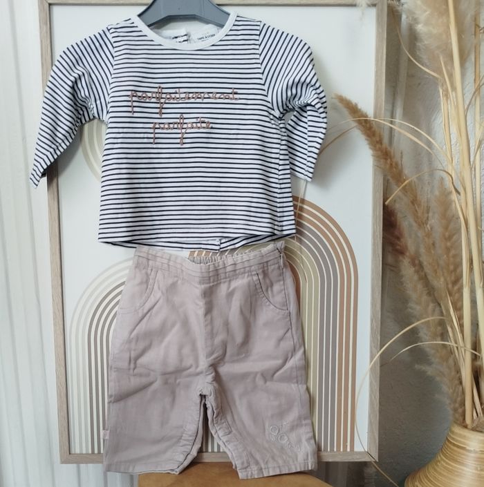 👶 Obaïbi -Tape à l'oeil Ensemble Fille 3 mois