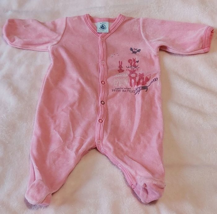 Lot de 3 pyjamas velours - photo numéro 2