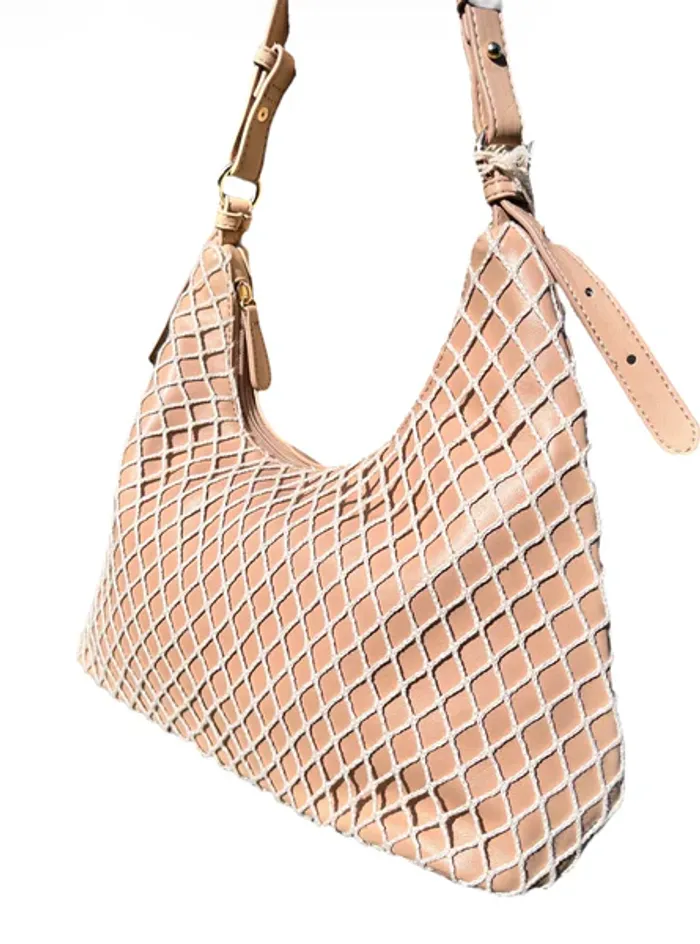 Sac à main Bestini Paris Beige Neuf - photo numéro 2