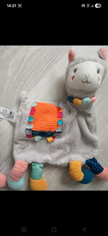 Doudou lama kiabi neuf