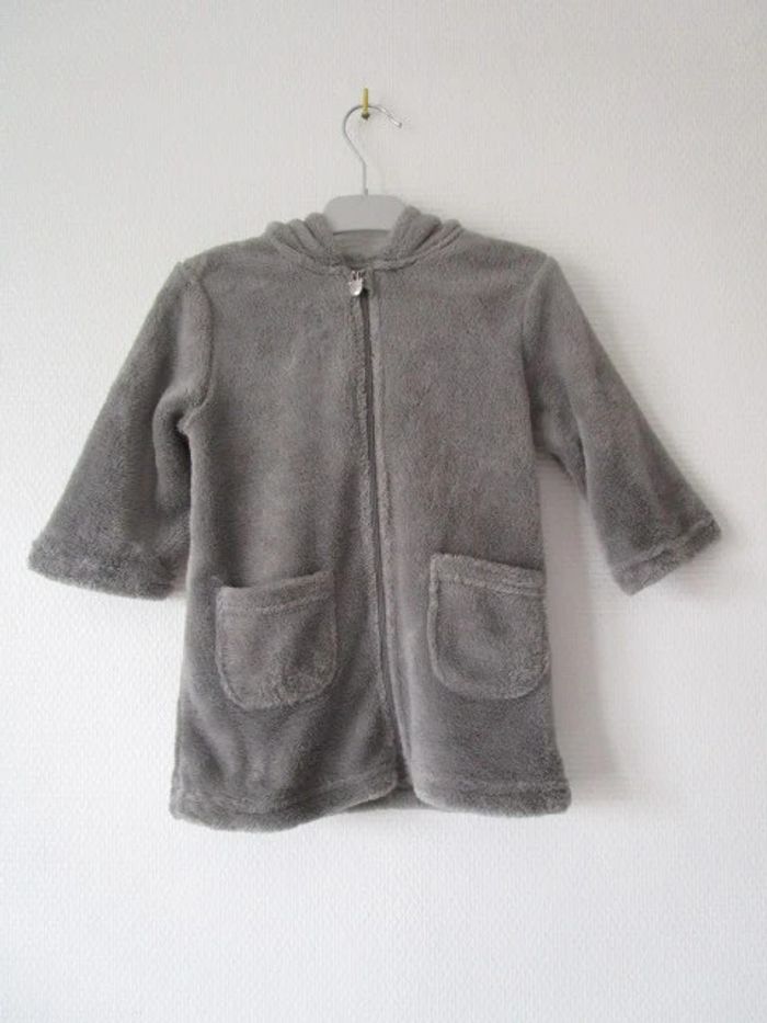 Peignoir gris Noukie's 18 mois TBE - photo numéro 2