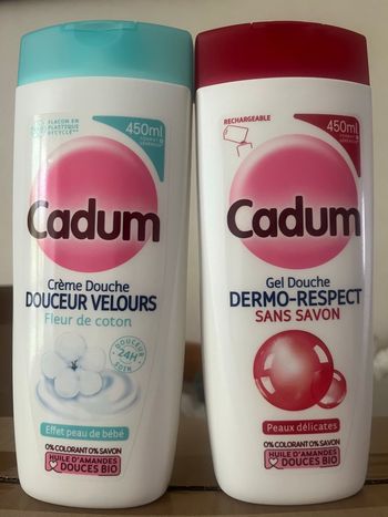 Crème & Gel  Douche CADUM