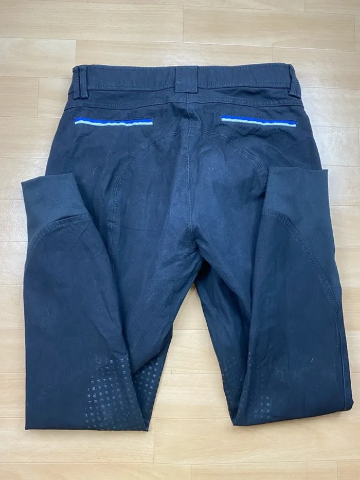 Pantalon d’équitation Equithème – Noir – Taille 38 - photo numéro 4