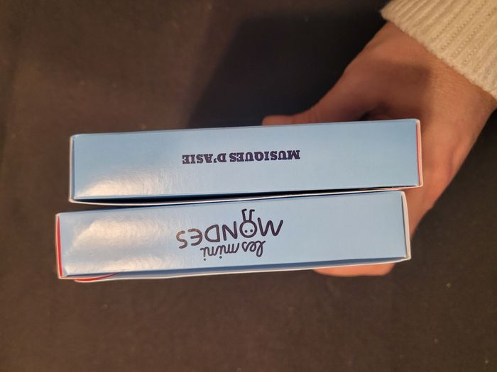 Lot deux mini jeux les mini mondes poster sticker mcdo - photo numéro 5