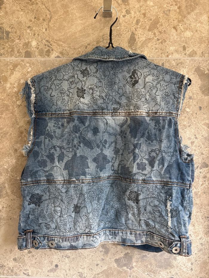 Veste en jean sans manches Kookai - photo numéro 3