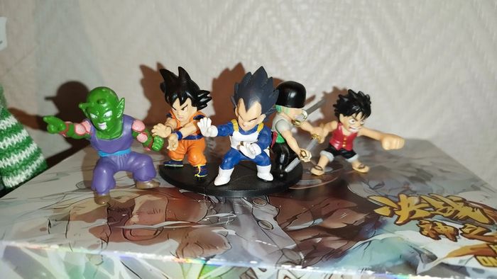 Lot figurine Dragon Ball One Piece figure set