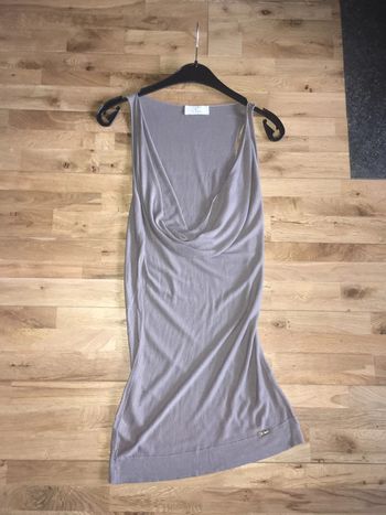 Jolie petite blouse en maille beige le complici