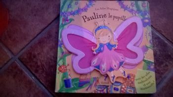 livre pauline le papillon les ailes magiques