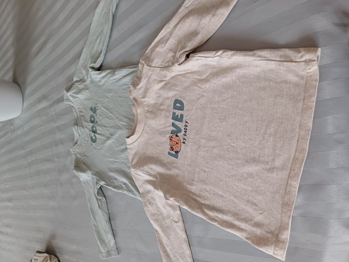 5 tee shirts manches longues garçons Taille 12 mois - photo numéro 4