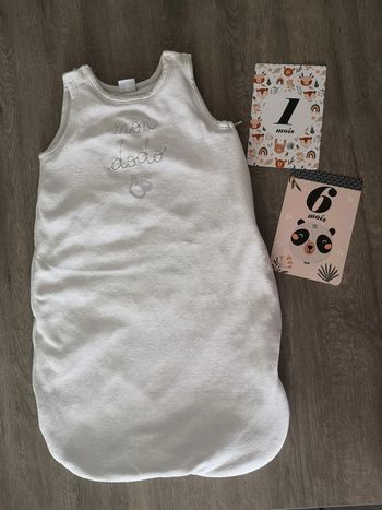 Gigoteuse petit bateau 1/6 mois