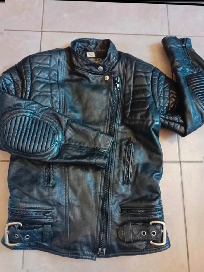 Blouson cuir vintage Fieldsheer 36 - photo numéro 9
